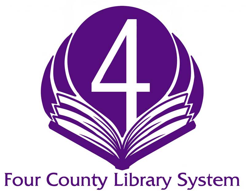 Four County Library System Logo